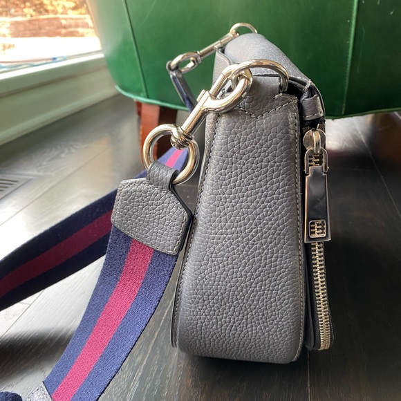 MARC JACOBS 'GOTHAM' LEATHER SADDLE BAG - Picture 9 of 12